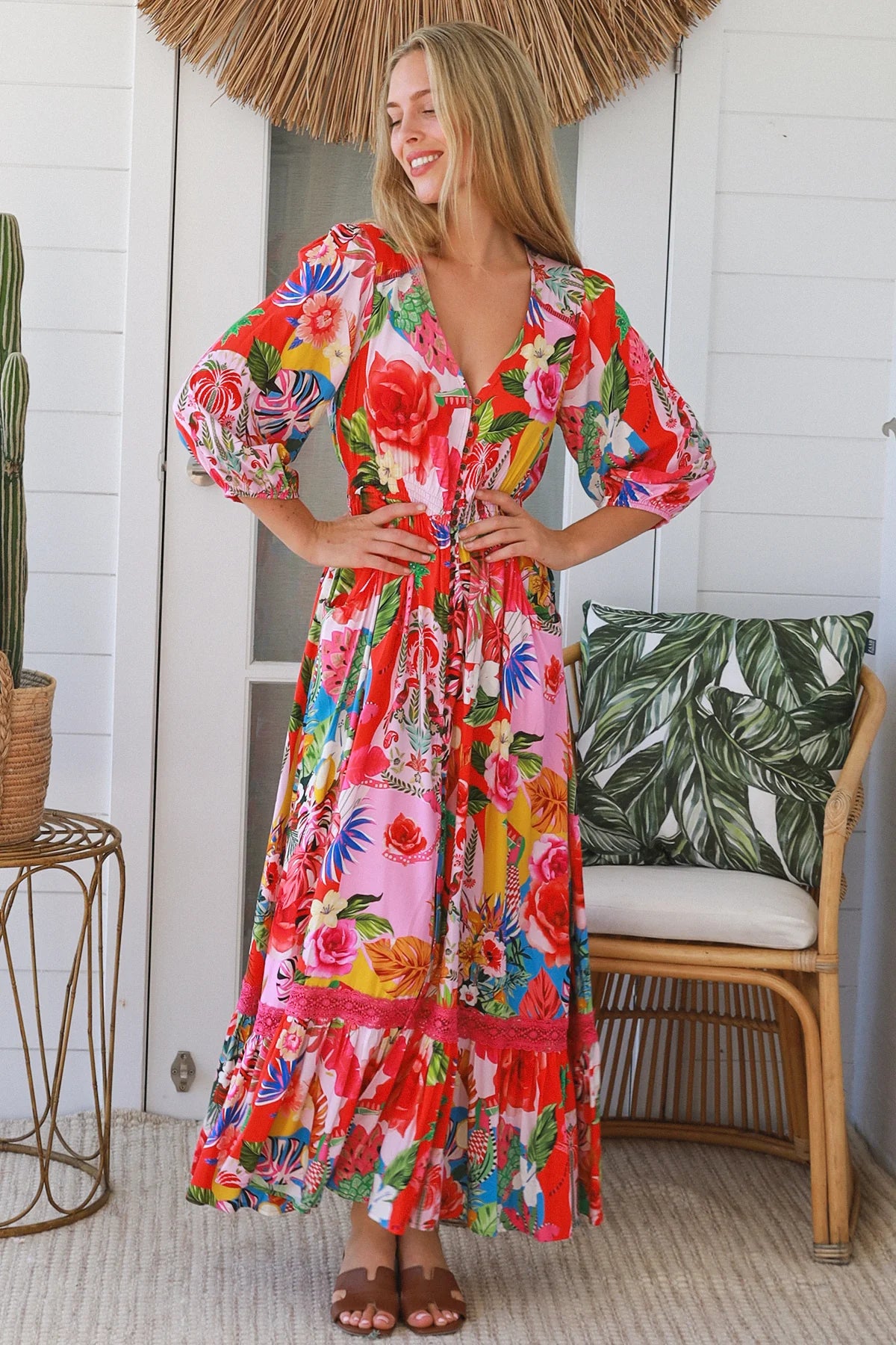 TROPICANA BLOOM MAXI DRESS by DREAM CATCHER