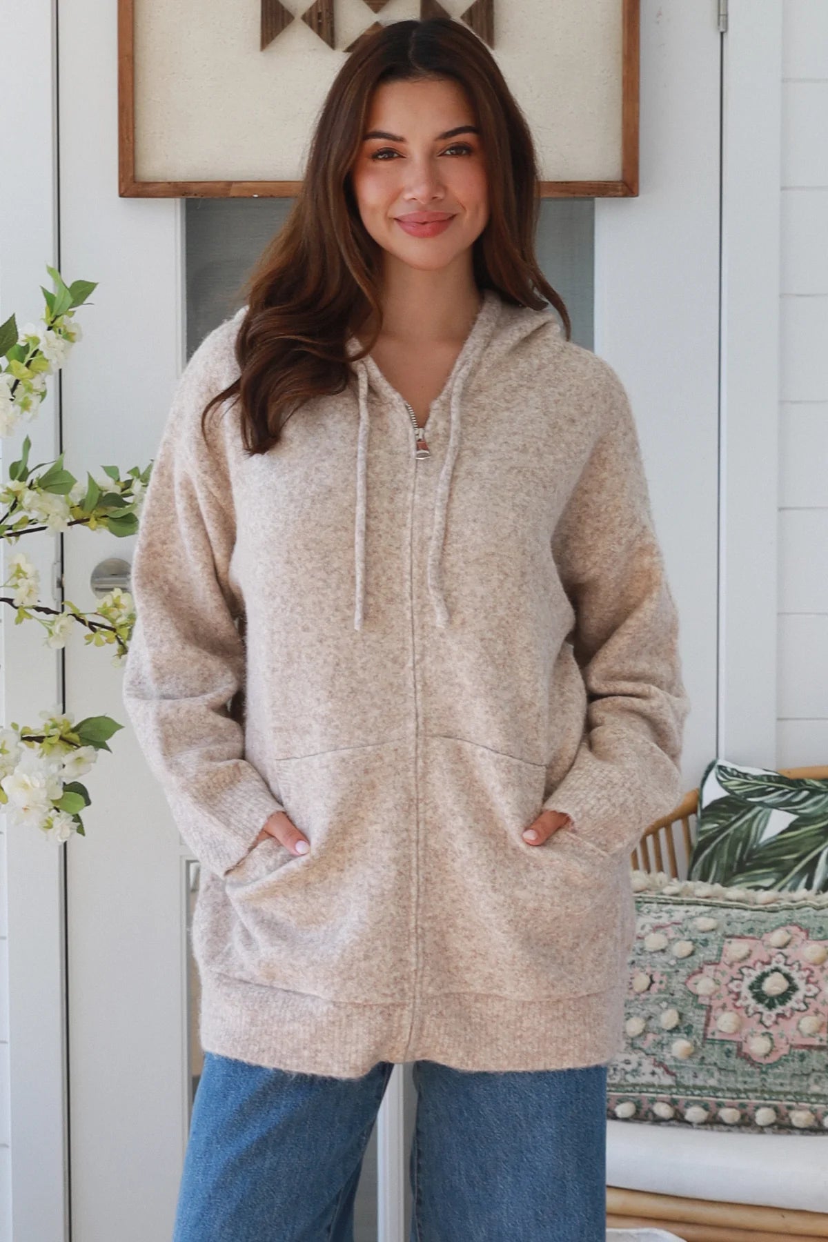CloudSoft Luxe Zip Hoodie