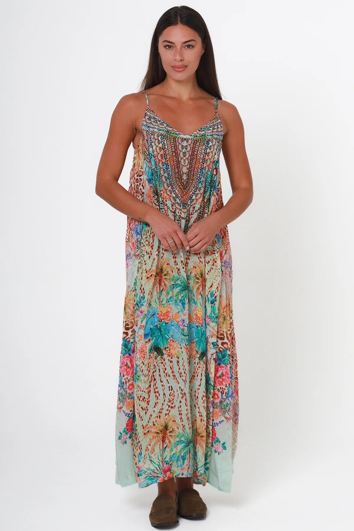 Tropical Oasis Maxi Dress