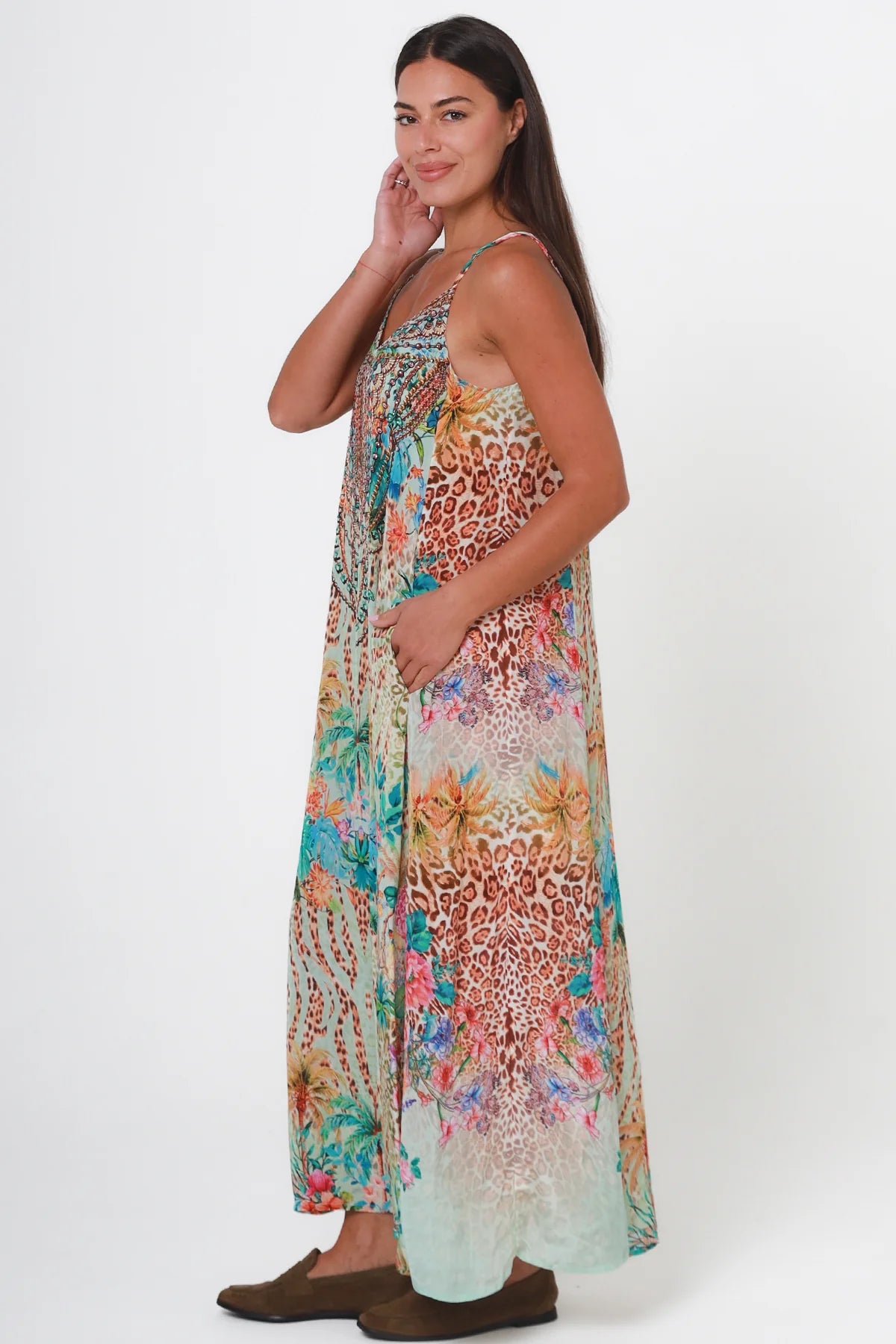 Tropical Oasis Maxi Dress