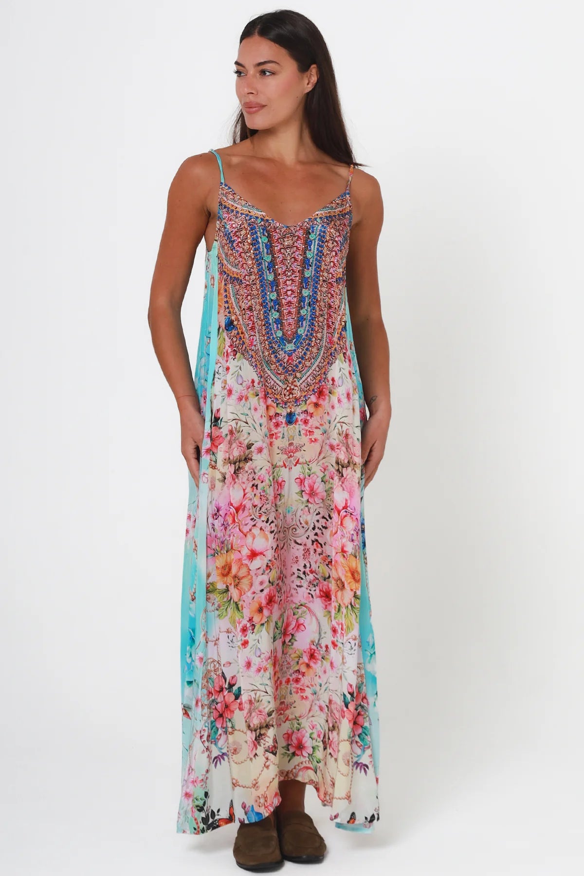 Blush Bloom Maxi Dress