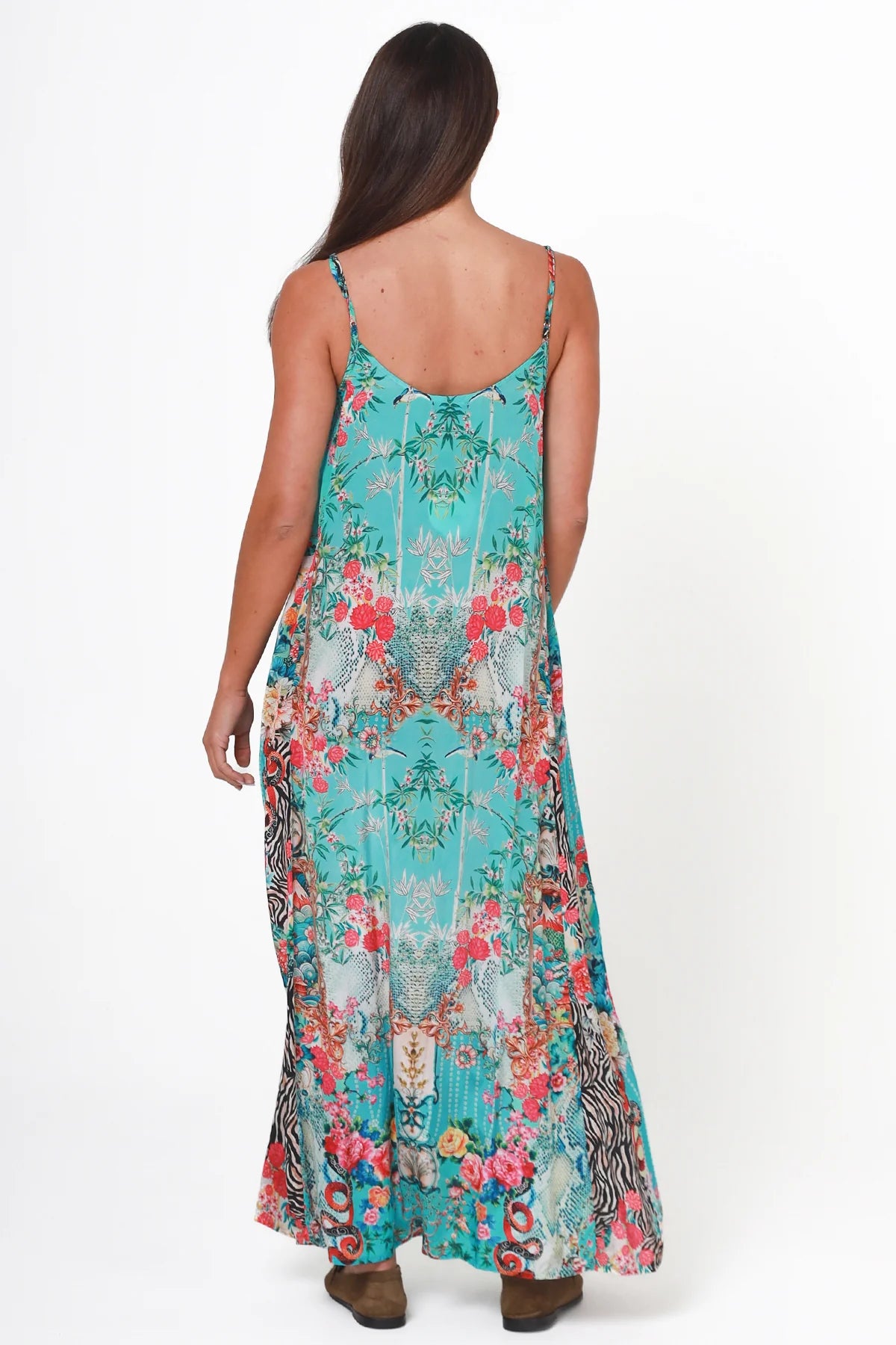 Azure Paradise Maxi Dress