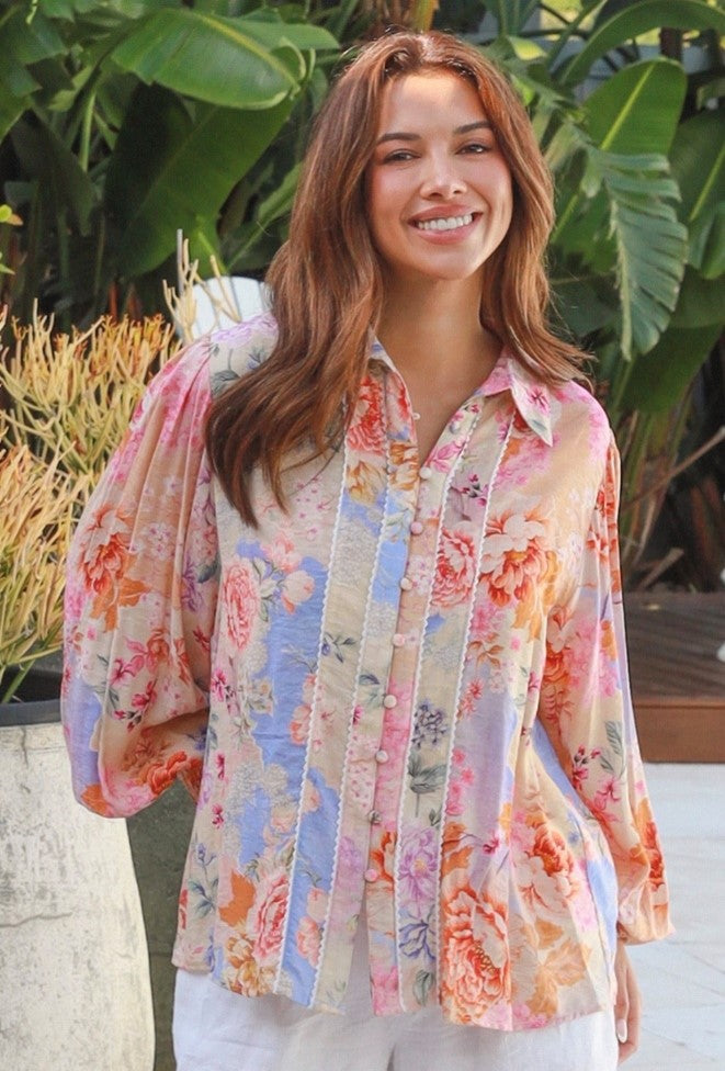 Pastel Jardin Blouse