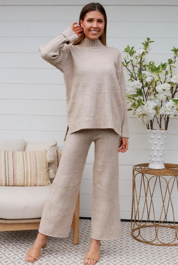 Serene Drift Lounge Set – Cream