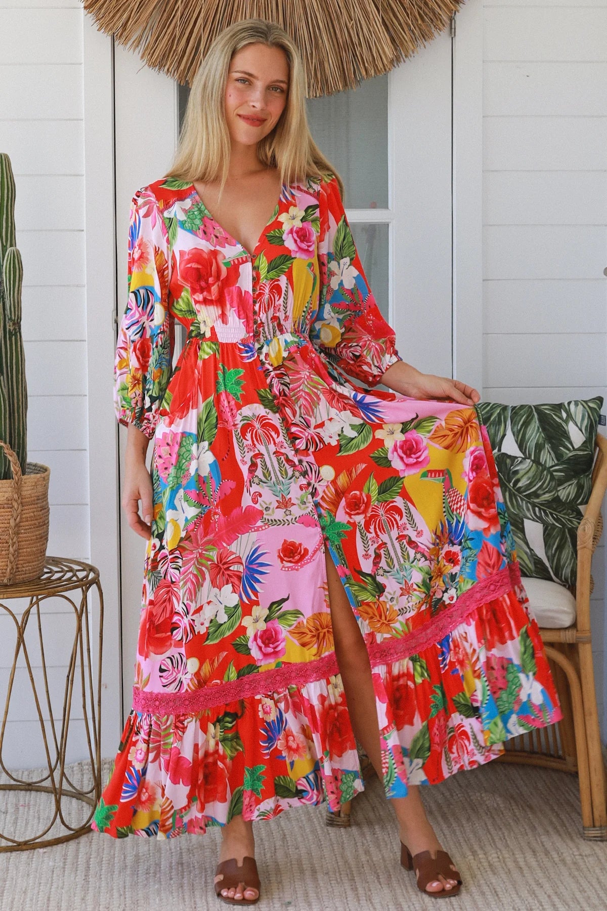 TROPICANA BLOOM MAXI DRESS by DREAM CATCHER