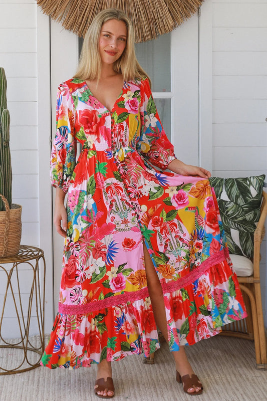 TROPICANA BLOOM MAXI DRESS by DREAM CATCHER
